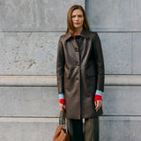 Liz Coat Chocolate