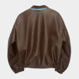 Oversized Bomber Volcano High Collared