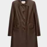 Liz Coat Chocolate