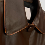 Liz Coat Chocolate