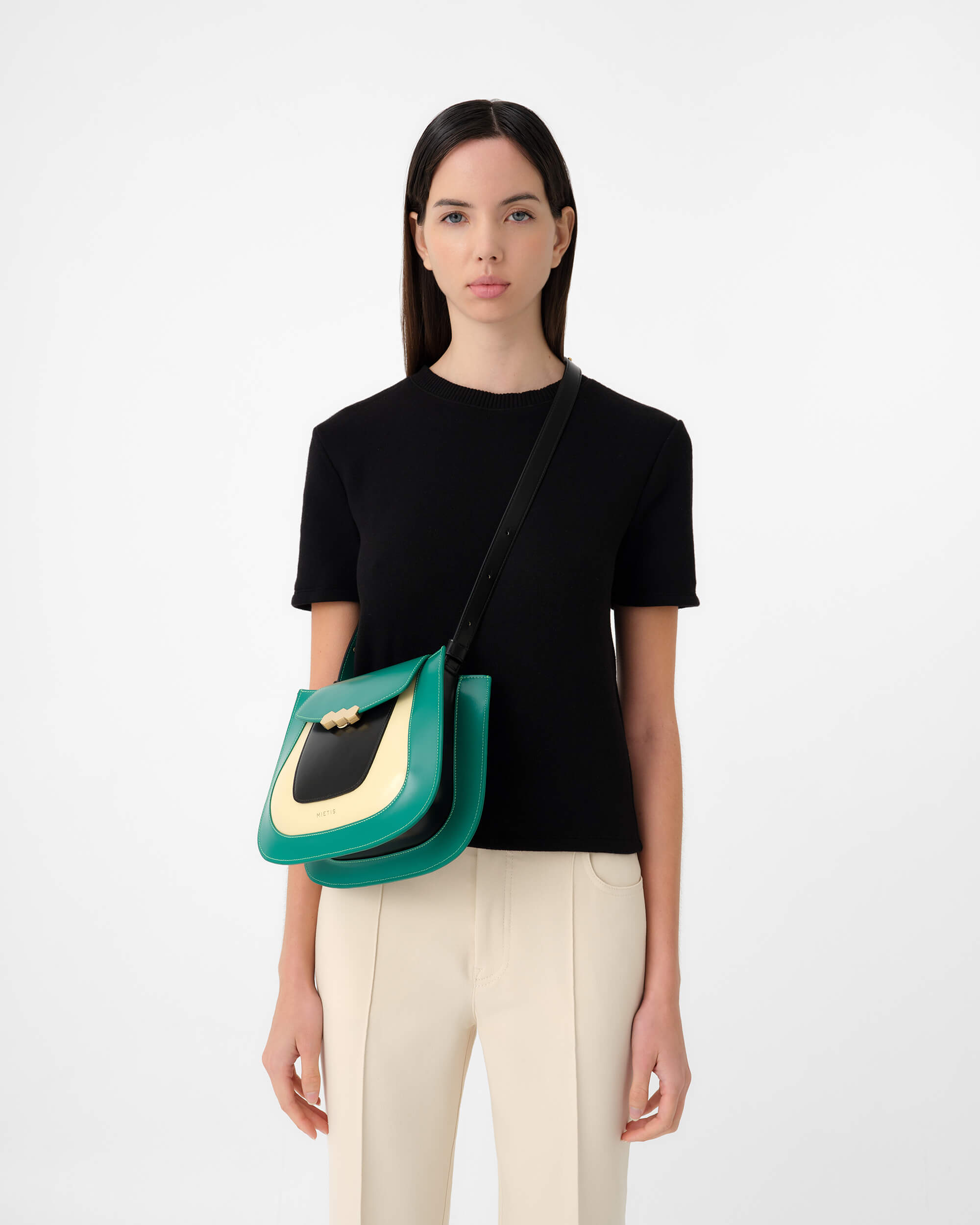 Jill Emerald / Cream / Black – Mietis