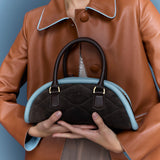 Plutito Chocolate Suede / Blue