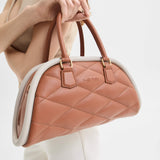Pluto Bag Tan / White