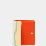 Waves Wallet White / Cream / Mint Green