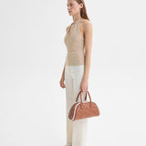 Pluto Bag Tan / White