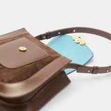 Jill Chocolate Suede