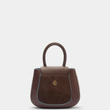 Mini Jill Chocolate Suede