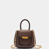 Mini Jill Chocolate Suede