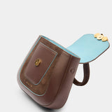 Mini Jill Chocolate Suede