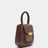 Mini Jill Chocolate Suede