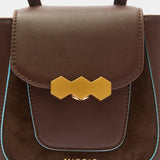 Mini Jill Chocolate Suede