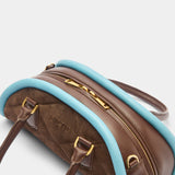 Plutito Chocolate Suede / Blue