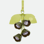 Charm Forest Bellflower leather bag charm – MIETIS ROOTED Fall.Winter 2026 – 01