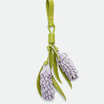 Charm Forest Lavender leather bag charm – MIETIS ROOTED Fall.Winter 2026 – 01