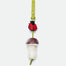 Charm Forest Mushroom Cocoa hand-painted bag charm – MIETIS ROOTED Fall.Winter 2026 – 01