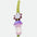 Charm Forest Mushroom Lilac hand-painted bag charm – MIETIS ROOTED Fall.Winter 2026 – 01