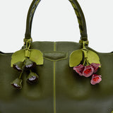 Max Cypress Green grained leather bag – MIETIS ROOTED Fall.Winter 2026 – 05