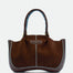 Max Mid Chocolate Suede leather bag – MIETIS ROOTED Fall.Winter 2026 – 01