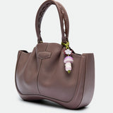 Max Mid Cocoa Powder grained leather bag – MIETIS ROOTED Fall.Winter 2026 – 04