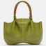 Max Mid Fresh Matcha grained leather bag – MIETIS ROOTED Fall.Winter 2026 – 01