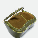Maxito Cypress Green Suede leather bag – MIETIS ROOTED Fall.Winter 2026 – 02