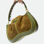 Maxito Cypress Green Suede leather bag – MIETIS ROOTED Fall.Winter 2026 – 03