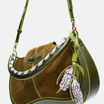 Maxito Cypress Green Suede leather bag – MIETIS ROOTED Fall.Winter 2026 – 04