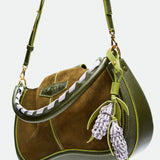 Maxito Cypress Green Suede leather bag – MIETIS ROOTED Fall.Winter 2026 – 04
