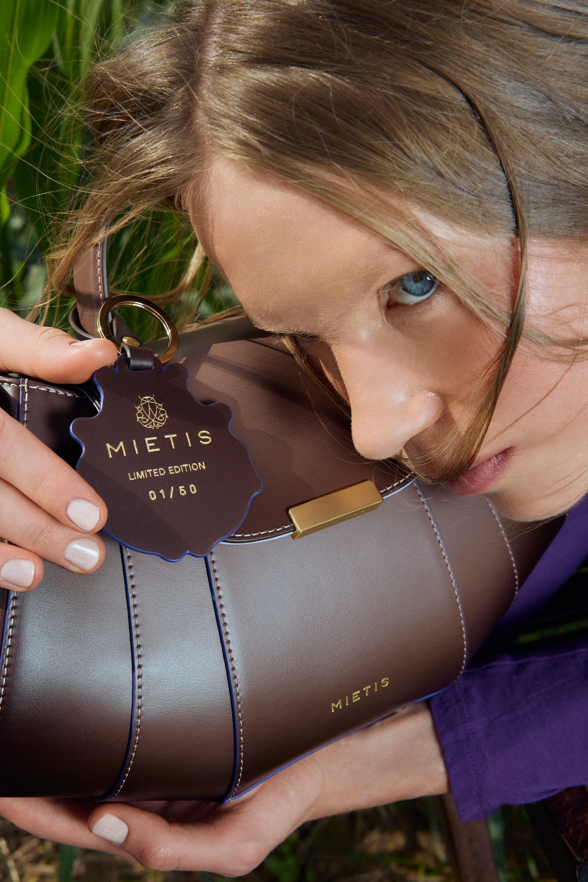 Tatito Cocoa Powder Fumée Limited Edition bag – MIETIS ROOTED Fall.Winter 2026 campaign