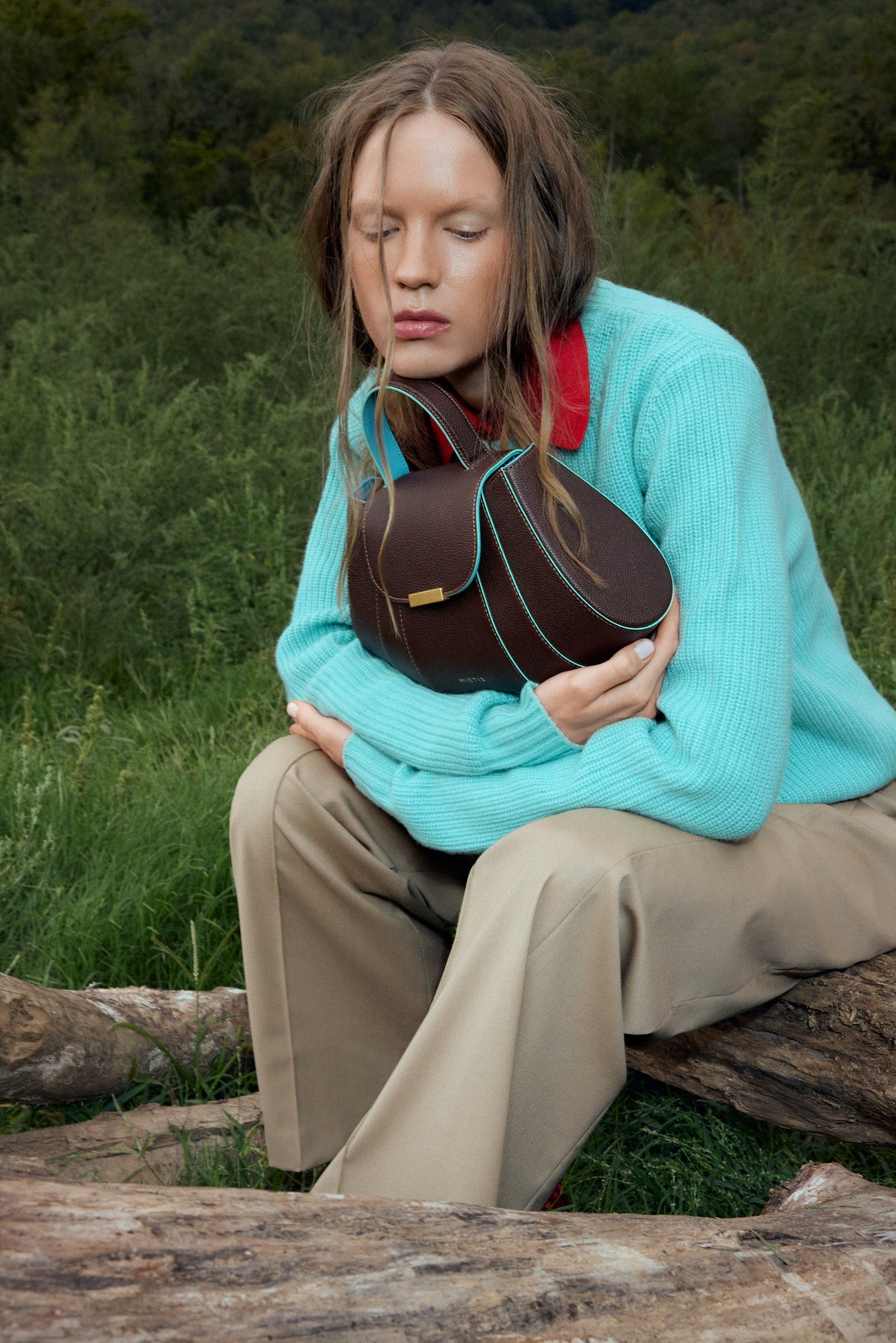 Tatito Zoe Chocolate bag – MIETIS ROOTED Fall.Winter 2026 campaign