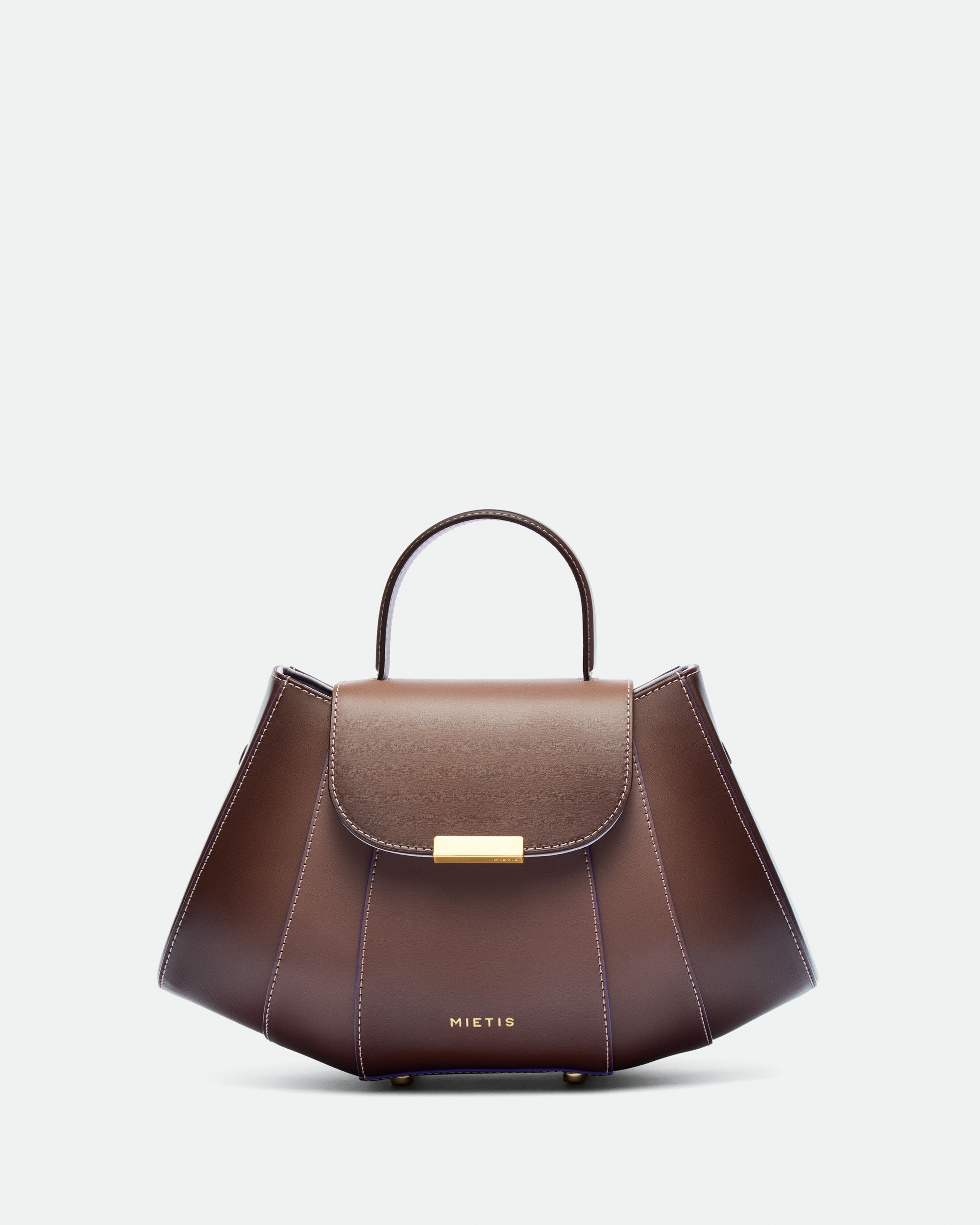 Tatito Cocoa Powder Fumée Limited Edition leather bag – MIETIS ROOTED Fall.Winter 2026 – 01