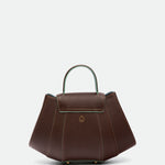 Tatito Zoe Chocolate grained leather bag – MIETIS ROOTED Fall.Winter 2026 – 02