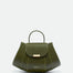 Tatito Zoe Cypress Green grained leather bag – MIETIS ROOTED Fall.Winter 2026 – 01