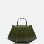 Tatito Zoe Cypress Green grained leather bag – MIETIS ROOTED Fall.Winter 2026 – 02