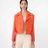 Biker Jacket Orange