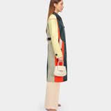 Wallis Trench Coat Dark Green / Beige