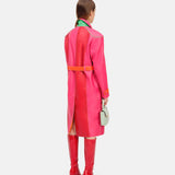 Wallis Trench Coat Red / Fuchsia