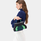 Marieta Padded Black / Green