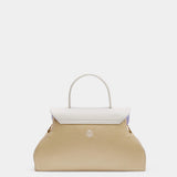 Marieta Padded White / Purple / Gold
