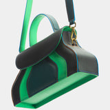 Marieta Padded Black / Green