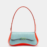 Culita Blue Glitter / Orange