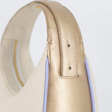 Muffin Hobo White / Gold