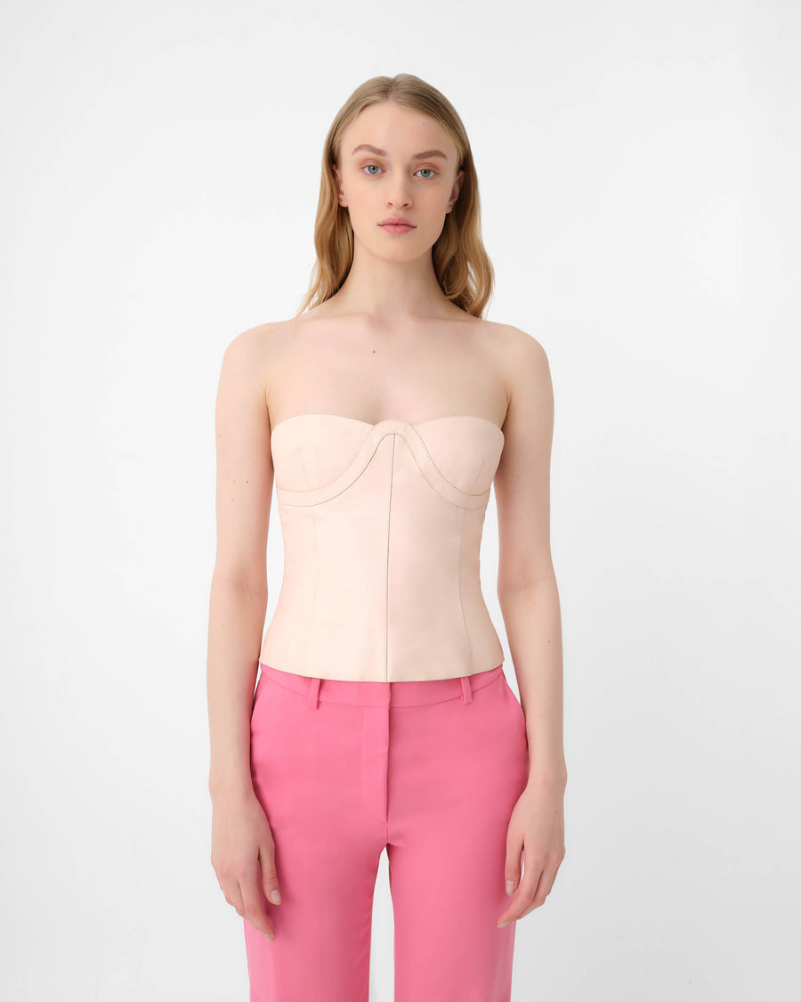 Cleo Bustier Light pink – Mietis