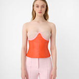 Cleo Bustier Orange / Pink